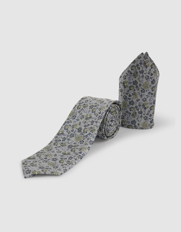 Tarocash - Lapstone Floral Silk Tie
