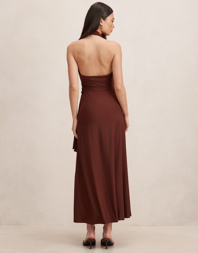 Forever New - Aaliyah Wrap Halter Neck Midi Dress