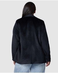The Poetic Gypsy - Dreamscape Velvet Blazer