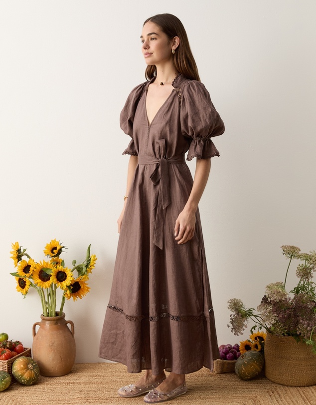 BOTEH - Myra Smock Maxi Dress