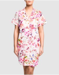 Sainted Sisters - Sadie Short Sleeve Cotton Nightshirt