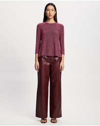 Lindsay Nicholas New York - Disco Glitter Top
