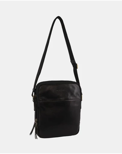 Pierre Cardin - Pierre Cardin Leather Crossbody Bag