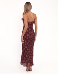Petal & Pup - Esmeralda Maxi Dress - Pink Floral