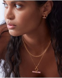 Rachel Jackson - T-Bar Rose Necklace
