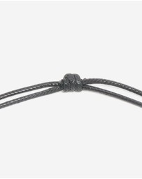 Lovisa - Waterproof Gold Plated Stainless Steel Large Open Pendant Cord Necklace