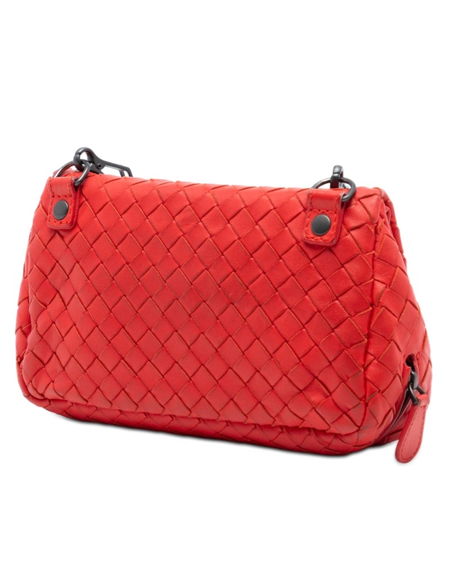 Pre-Loved by Azura Reborn - Pre-Loved Mini Nappa Intrecciato Expandable Chain Flap Crossbody