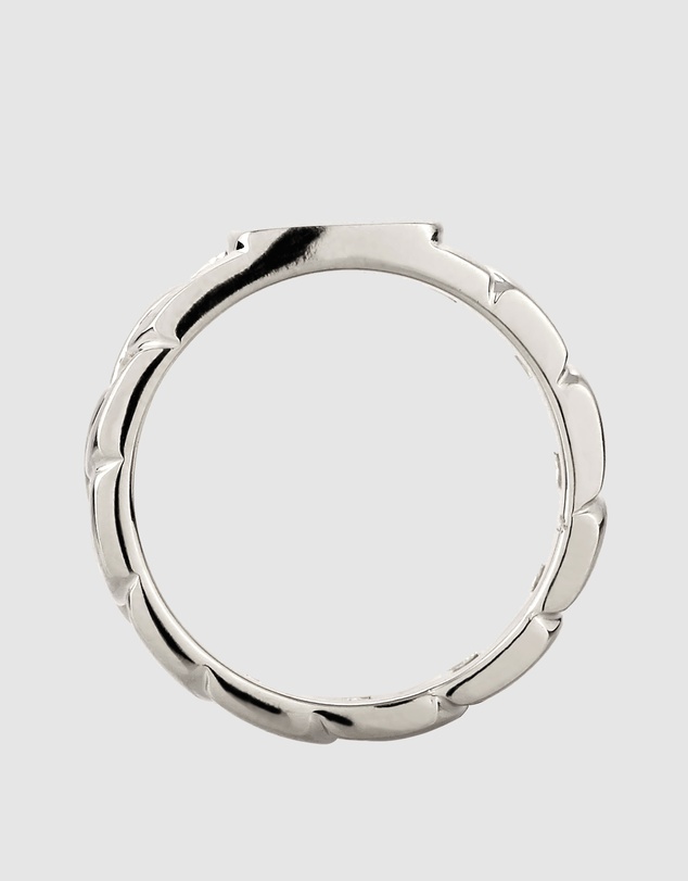 Kuzzoi - ICONIC EXCLUSIVE - Chunky Chain Band Ring in 925 Sterling Silver