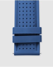 Maxum - Raglan Band Blue Silicone Strap Black Buckle