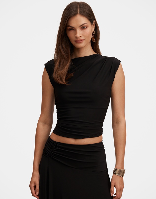 Forever New - Logan Asymmetrical Shoulder Top