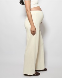 Soon Maternity - Harriette Wide Cotton Pants