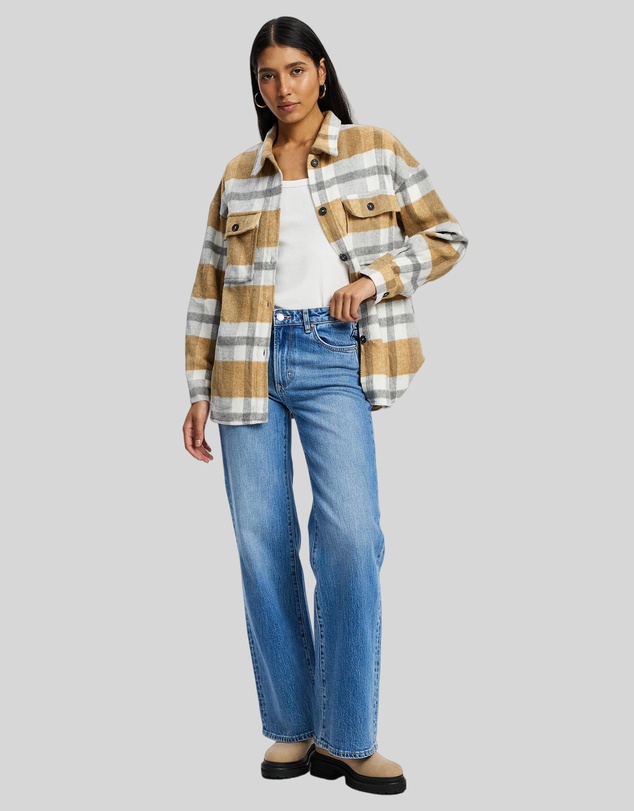 KAJA Clothing - Checkered Coat