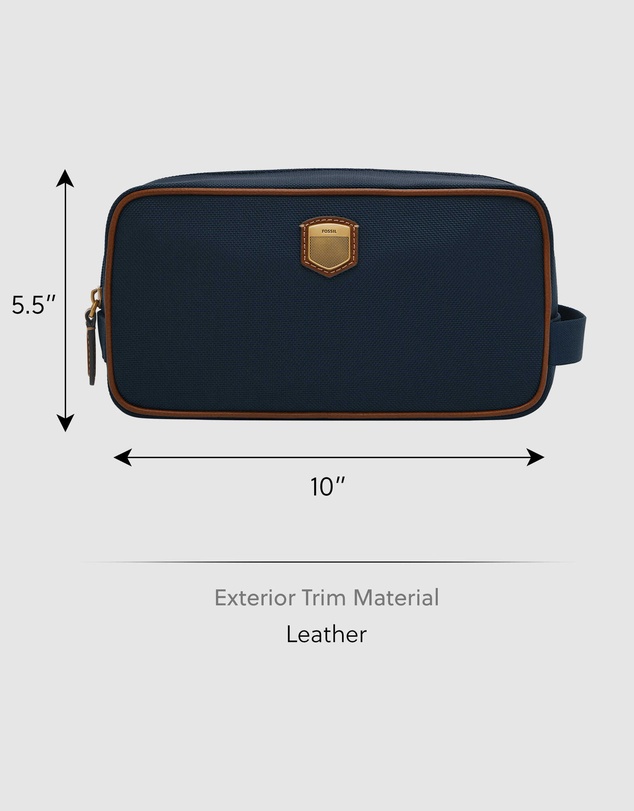 Fossil - Hayes Blue Shave Kit