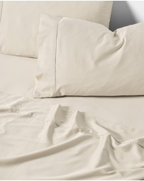 Linen House - Nara Bamboo Cotton 400TC Standard Pillowcase