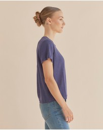 Amelius - Coogee Linen Crew Neck Tee