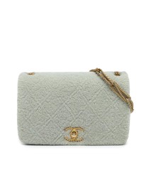 Pre-Loved by Azura Reborn - Pre-Loved Quilted Shearling Chain Flap