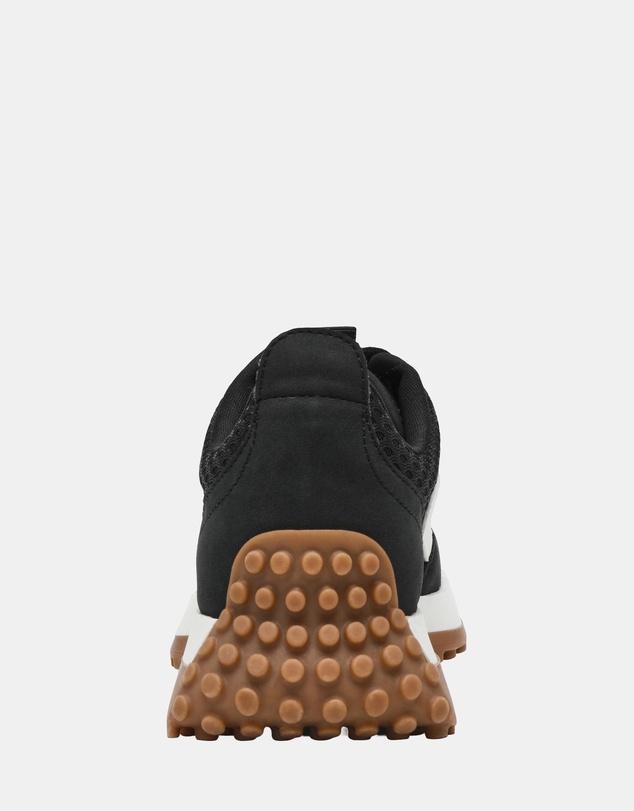 Steve Madden - Dasherr Black Mesh Sneakers