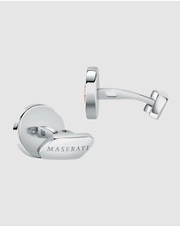 Maserati - Silver and Rose Gold Cufflinks