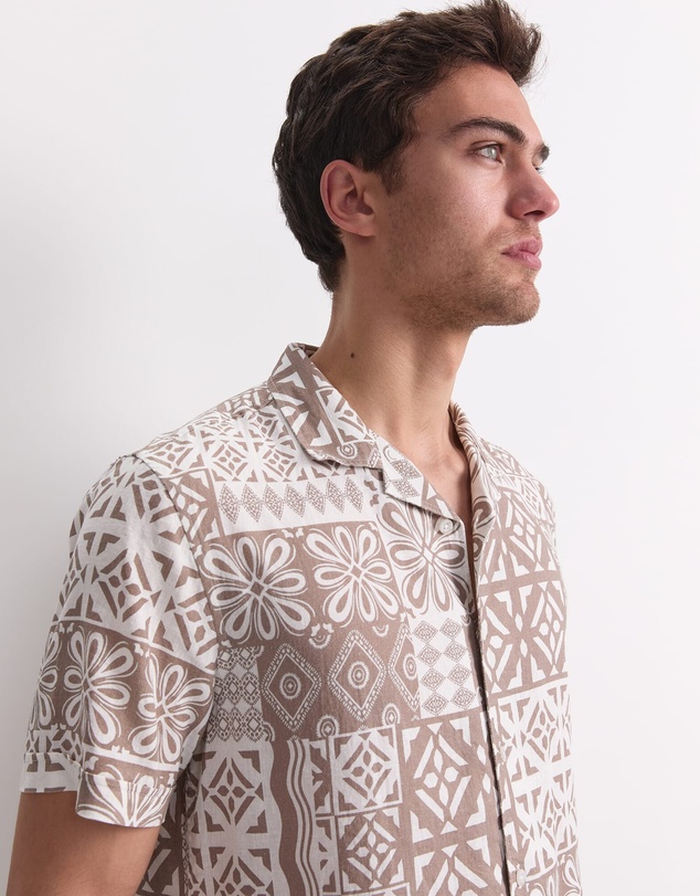 Sportscraft - Casper Short Sleeve Print Shirt
