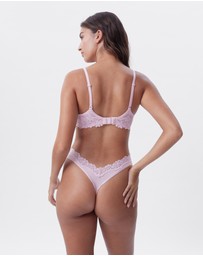 Bras N Things - NKD Push Up Wirefree Bra - Pink