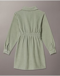 Calvin Klein Jeans - Girls Corduroy Long Sleeve Shirt Dress