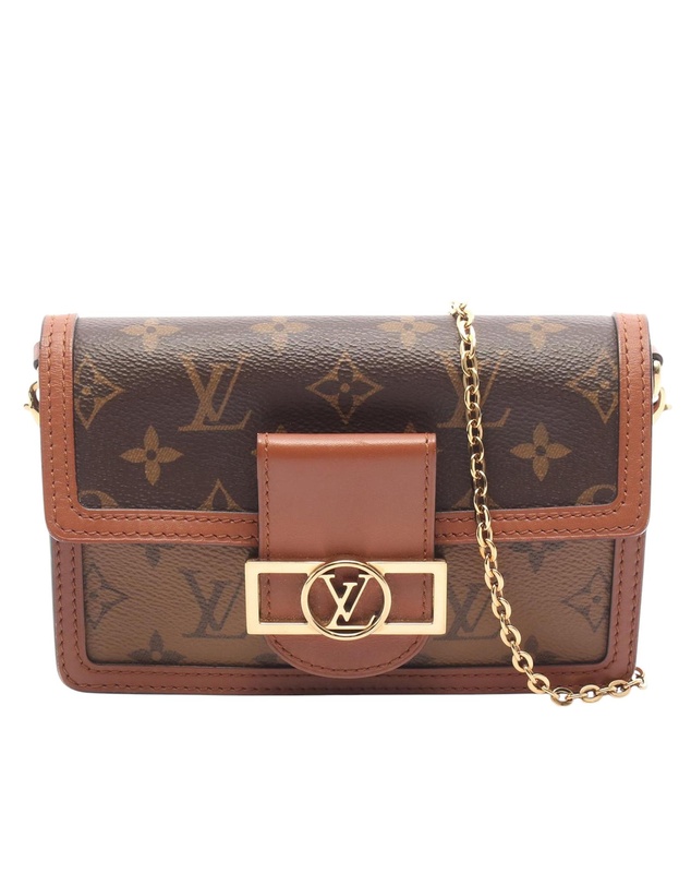 Pre-Loved by Azura Reborn - Pre-Loved Monogram Reverse Dauphine Chain Wallet