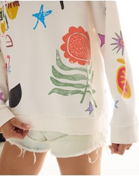 THE TALES - Illustrated Postcards Sweater