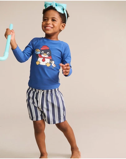 Huxbaby - Percy Seaside Rashie - Babies-Kids
