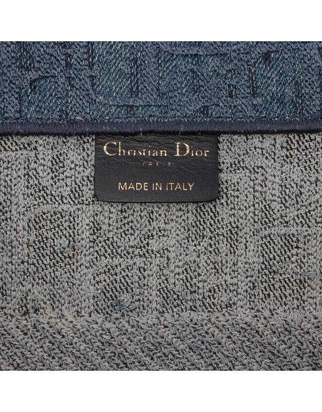 Pre-Loved by Azura Reborn - Pre-Loved Medium Oblique Denim Book Tote