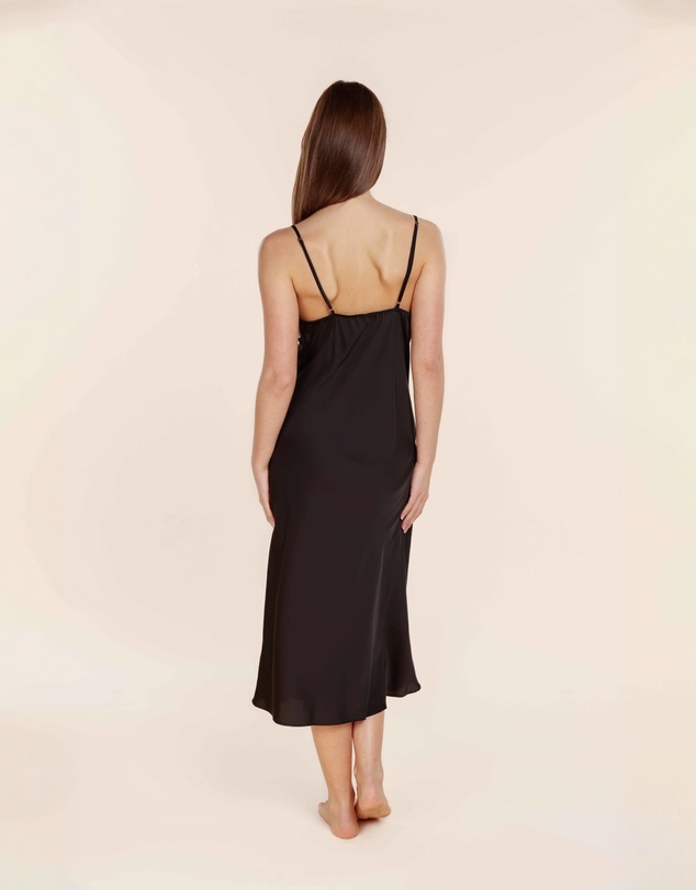 Gingerlilly - Magnolia Silky Satin Long Gown