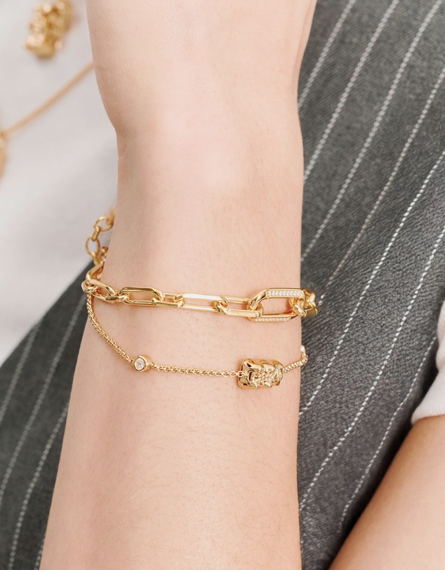 THOMAS SABO - THOMAS SABO Bracelet with Gold HARIBO goldbear and zirconia