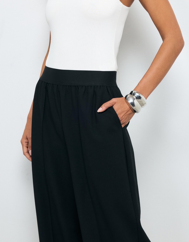 AERE - Arna elastic waist detail pant