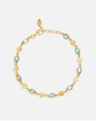 By Charlotte - Gold Protection of Eye Bracelet