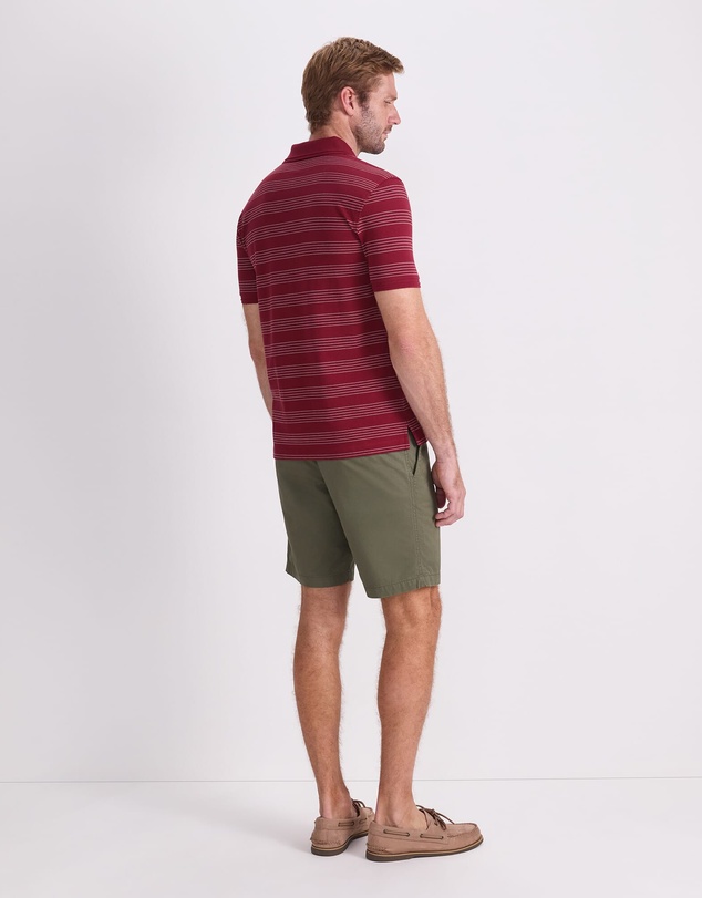 Sportscraft - SC Stripe Pique Polo