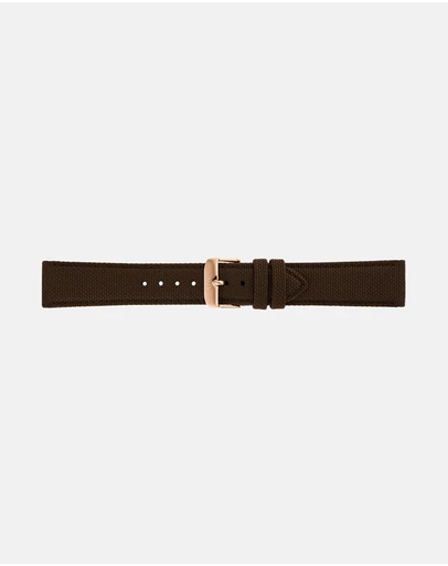 Daniel Wellington - 20mm Strap Canvas Brown RG