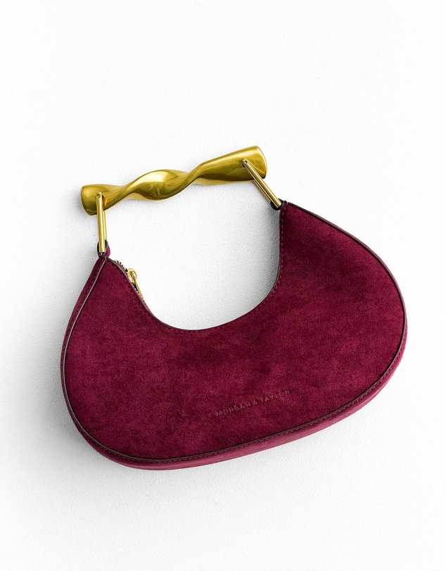 Morgan & Taylor - Myla Handbag Burgundy Red