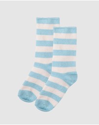 Bamboozld - 3 Pack Fluffy Bamboo Lounge Bed Crew Socks