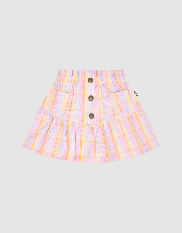 Huxbaby - Seaside Rainbow Stripe Skirt - ICONIC EXCLUSIVE - Babies-Kids