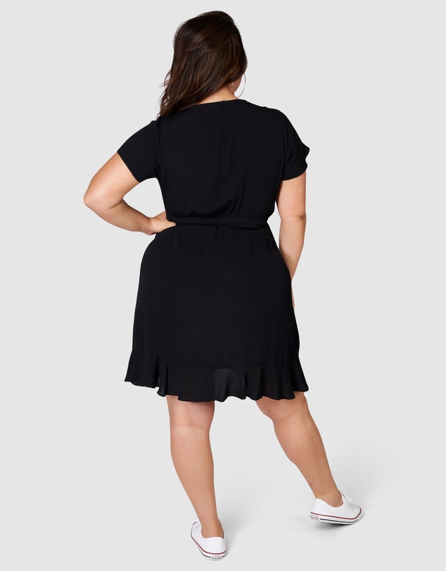 Sunday In The City - My Wave Wrap Dress