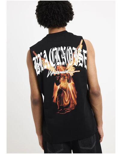 Black Noise White Rain - Gospel Muscle Tank