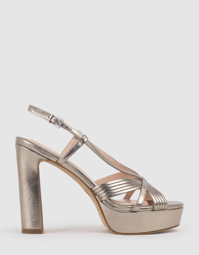 Edward Meller - SYRO110 V Strap Platform Sandal