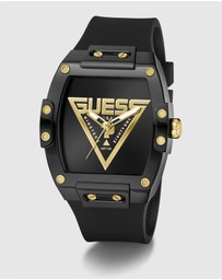 GUESS - GUESS Men's Black Analogue Watch