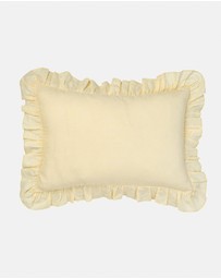 Linen House - Nimes Pure Linen Ruffle Filled Cushion