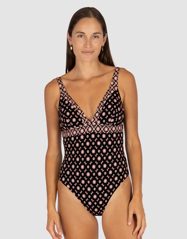 Baku Swimwear - Kasbah Multi Fit Longline One Piece Swimsuit