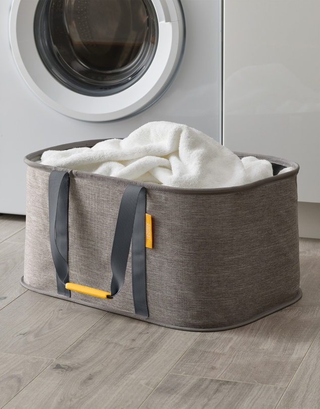 Joseph Joseph - Hold-All™ Collapsible 35L Laundry Basket (Grey)
