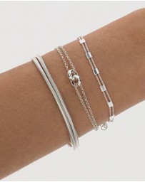 Najo - Summer Veil Silver Bracelet