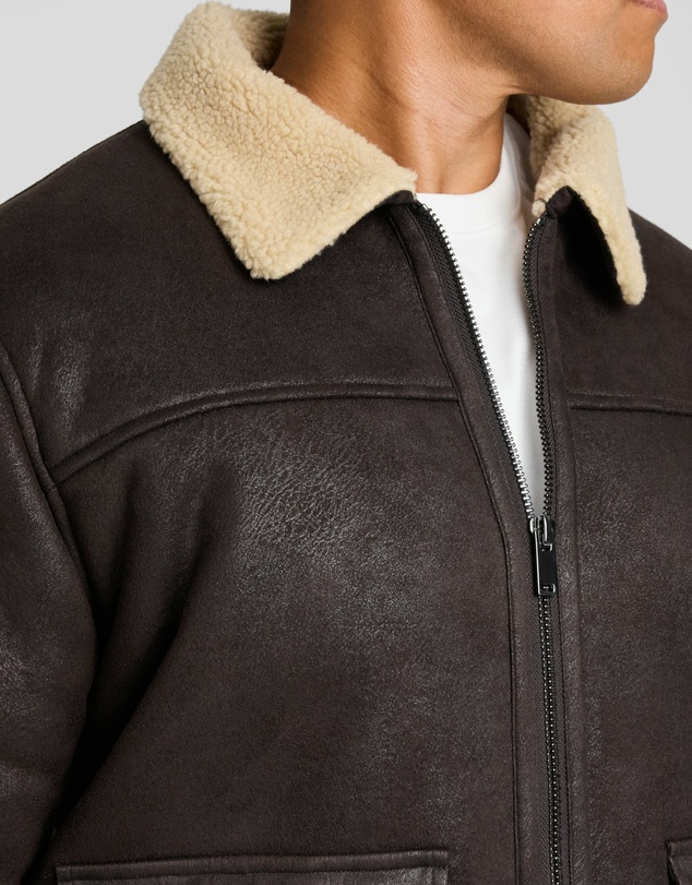Johnny Bigg - Bomber Sherpa Jacket