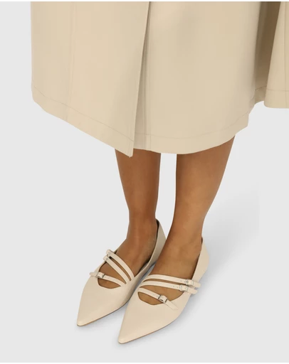 Belle & Bloom - Begin Again Buckled Flat