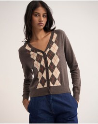 Oxford - Pixie Argyle Cardigan