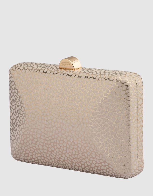 Olga Berg - Frankie Embossed Clutch